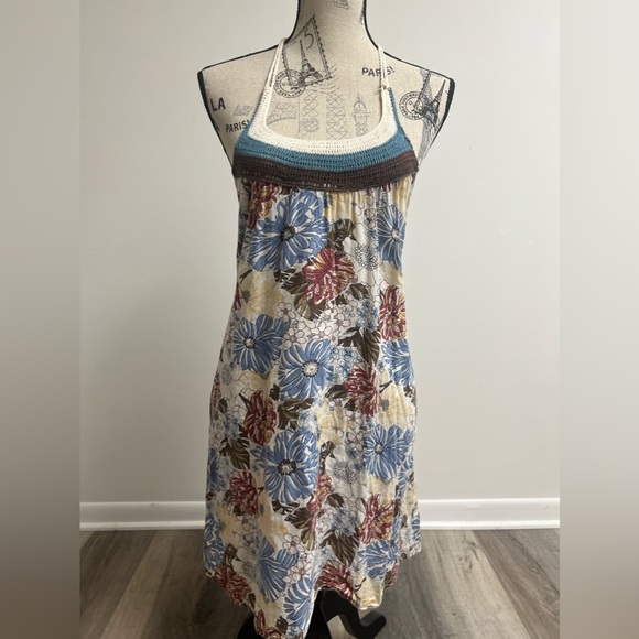 Y2k Floral Strapless Dress! - Picture 1 of 15